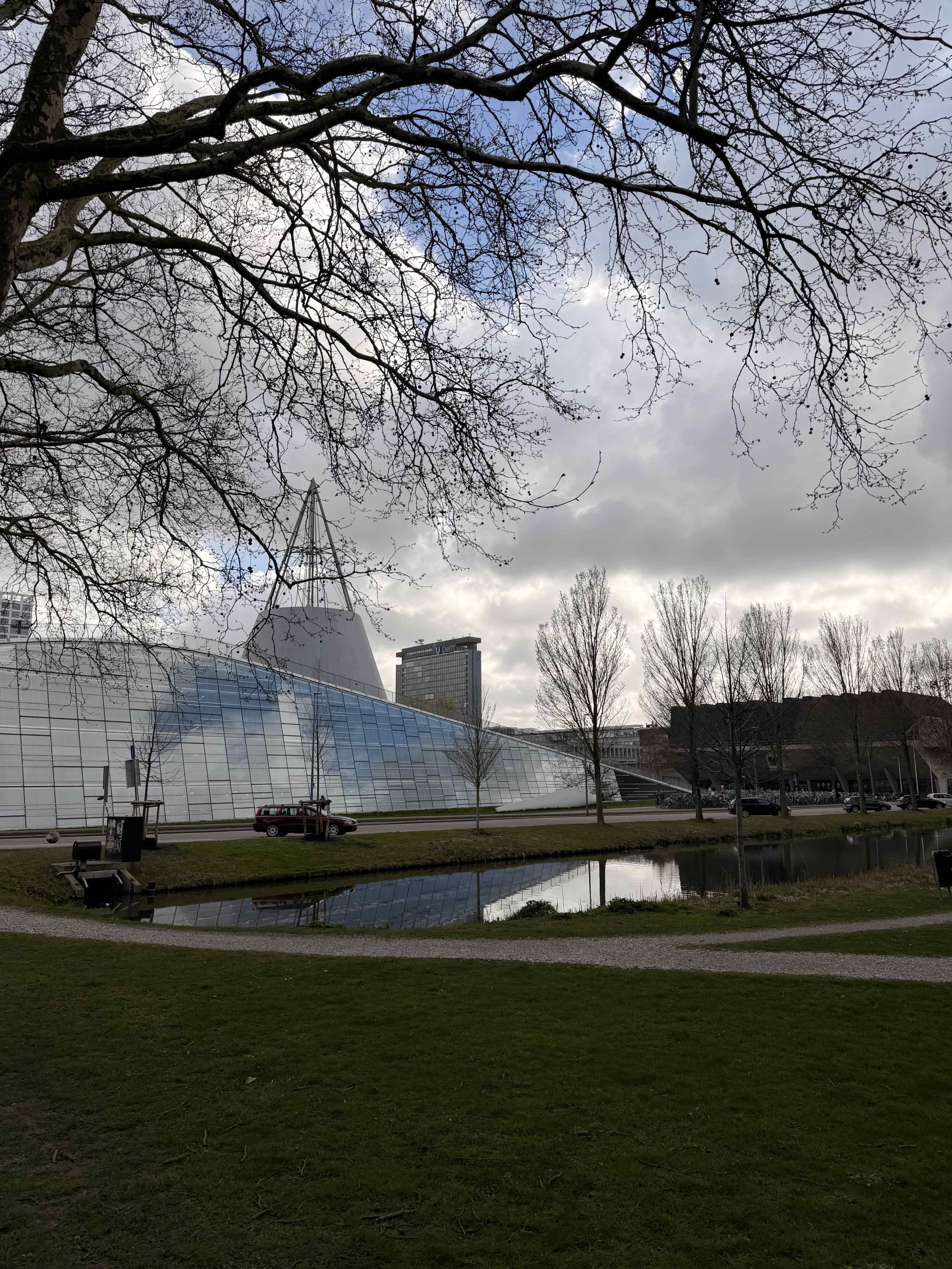 Early spring sky over Delft