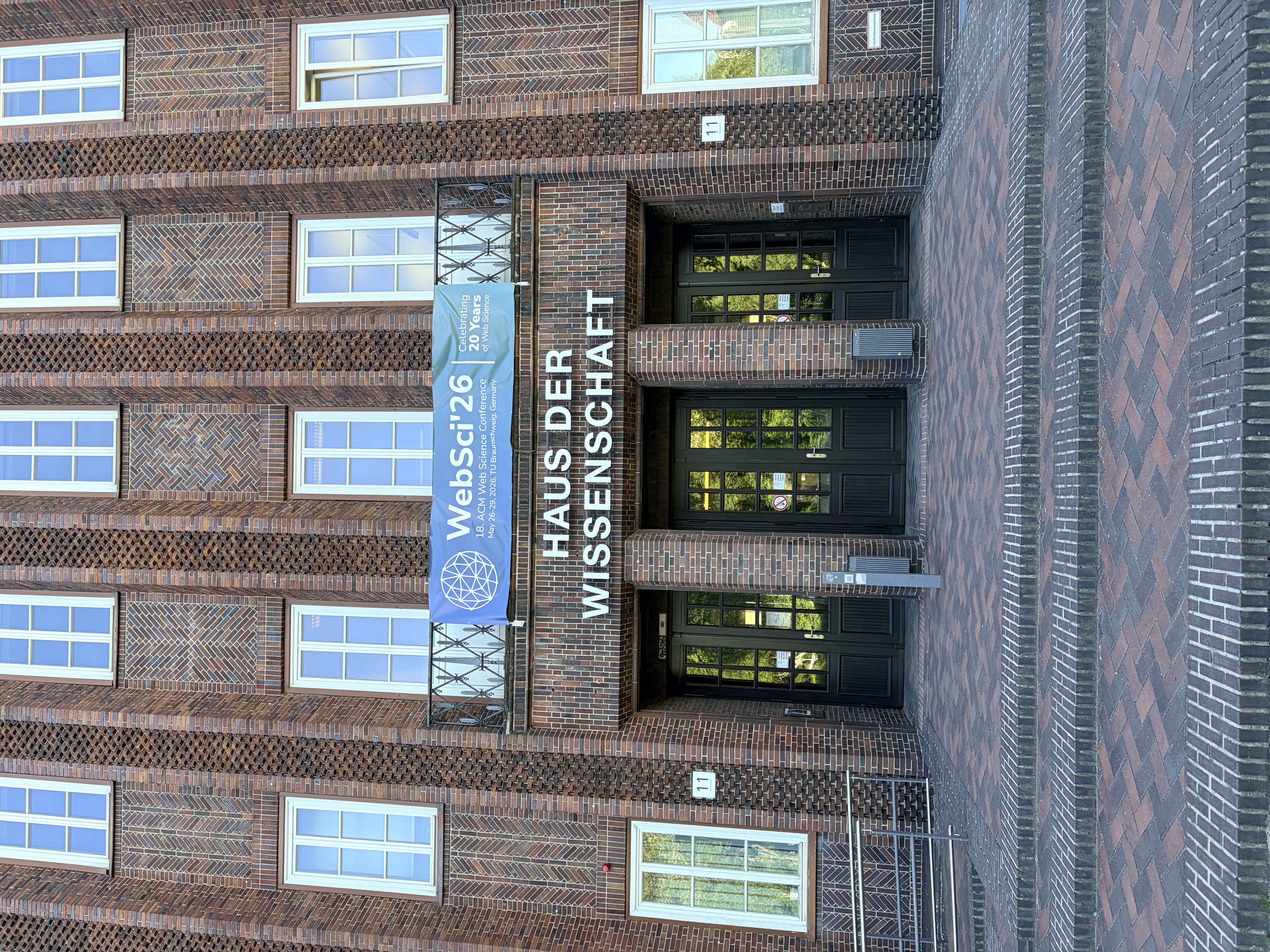 The venue of the 18th ACM Web Science Conference