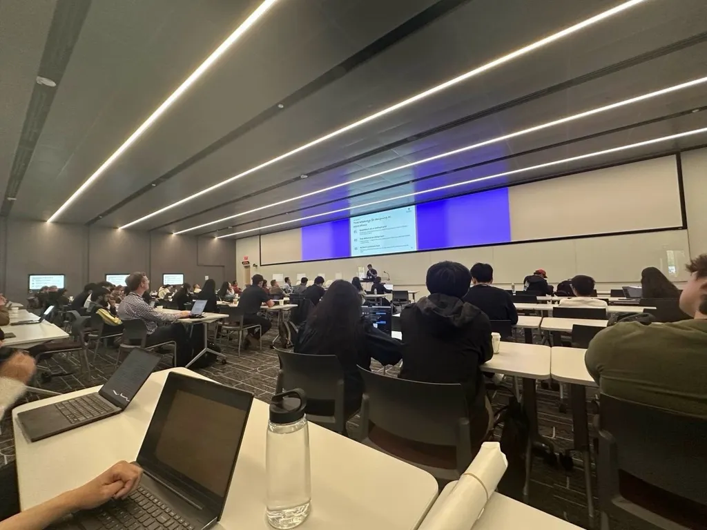 The main session hall